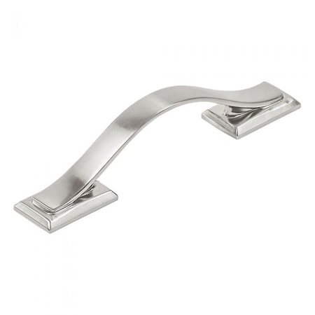 Belwith Products Belwith  3 in. Center-Center Cabinet Pull, Satin Nickel BWH078770 SN
